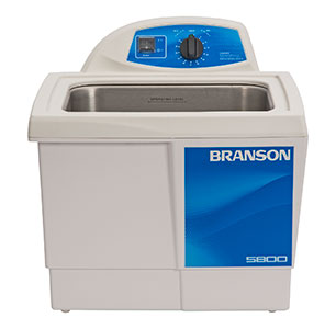 BRANSONIC® ULTRASONIC CLEANER, 10QT HEATED W/  TIMER (B5800-MTH)