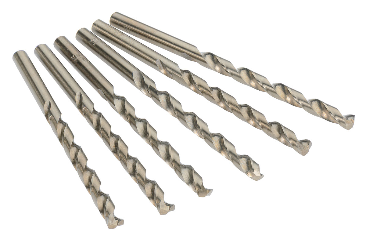 thumbnail image 2 of 10 Used #30 (.128) Cobalt HSS Drill Bits 12" Extension – Aircraft Aviation Tools Manufacturer Regrind 2 of 5