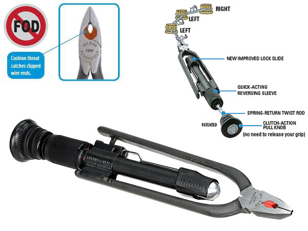 Milbar - Reversible Safety Wire Twister Pliers – Pilots HQ LLC.