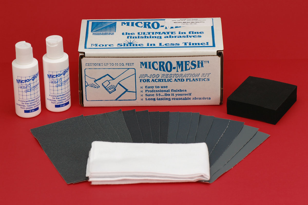 MICRO-MESH AIRCRAFT WINDOW RESTORATION KIT (60 SQ FT) from