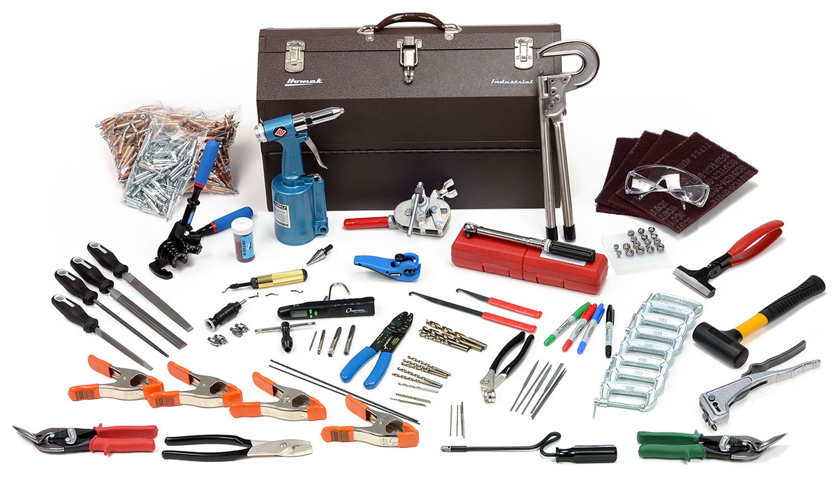 VAN S RV 12 QUICKBUILD TOOL KIT from Aircraft Tool Supply