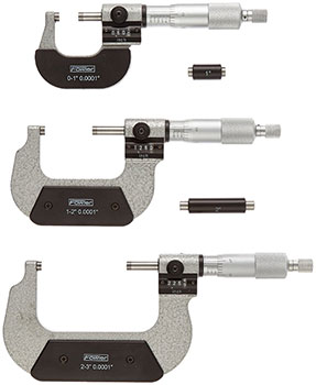 FOWLER® DIGITAL OUTSIDE MICROMETER SET, (0-3) (52-224-103)