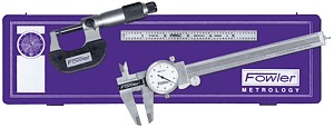 FOWLER TOOLMAKER CALIPER & MICROMETER SET (52-095-007)