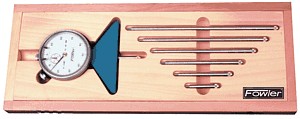 FOWLER DIAL DEPTH GAUGE SET, (0-22) (52-125-006)