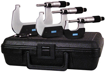 FOWLER® ECONOMY OUTSIDE MICROMETER SET, (0-3) (52-229-213)