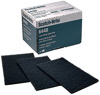 SCOTCH-BRITE HAND PADS (LIGHT DUTY) (6448)