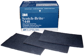 SCOTCH-BRITE HAND PADS (ULTRA FINE) (7448)