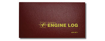 SOFTCOVER ENGINE LOG BOOK (ASA-SE-1)
