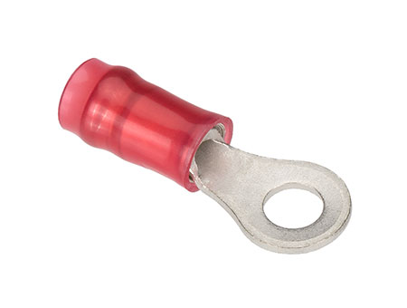 RING TERMINAL 18-22AWG, #4 POST (25 EA) (AVT1822R-4K)