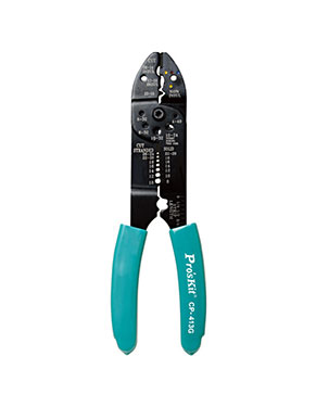 HEAVY DUTY WIRE STRIPPER/CRIMPER (CP-413G)