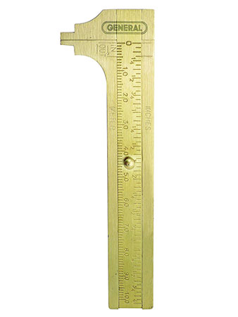 4IN BRASS CALIPER (GT133ME)