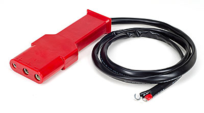 BATTERY CHARGER CABLE (3-PIN TYPE WITH HOOK TERMINALS) (JAC02060-3H)