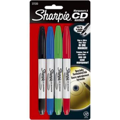 PERMANENT MARKERS, SET OF 4 (MARKERS)