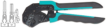 ERGONOMIC OPEN BARREL CRIMPER (AWG18-30) (E300-174)