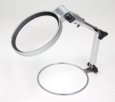 5 FOLDING LIGHTED MAGNIFIER (WITH LED LIGHT) (E902-240)