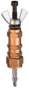 WINGNUT FASTENER, EXTRA LONG (1/8) (KWNL-1/8)