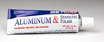 MET-ALL ALUMINUM & STAINLESS STEEL POLISH (2.5 OZ) (MA-BP2)