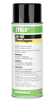 MAGNAFLUX® ZYGLO DEVELOPER (12oz) (ZP-9F)