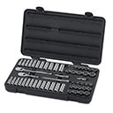 57 PC 3/8 IN DR. 12 PT SOCKET SET (80551)