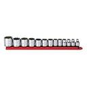 13PC 3/8 DR 12PT SAE SOCKET SET (80561)