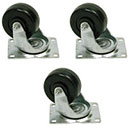 CASTERS (SET OF 3) (925-3)