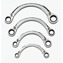 4PC HALF MOON REV. RATCHET SET (9840)