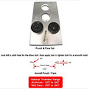 AIRCRAFT PUNCH & FLARE SET 2-1/4 (1300-035AC35)